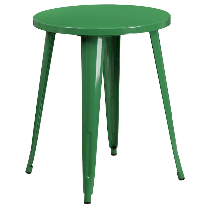Tables et chaises de jardin en métal