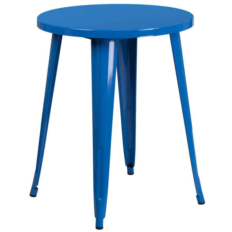 Tables et chaises de jardin en métal