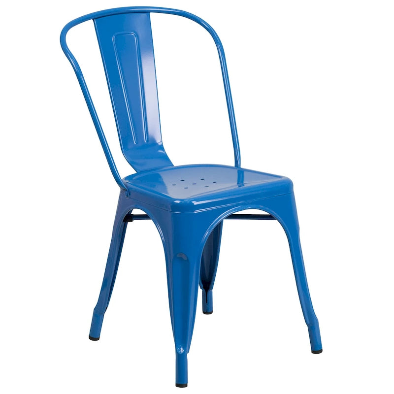 Tables et chaises de jardin en métal
