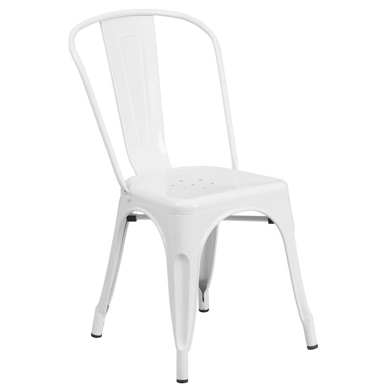 Tables et chaises de jardin en métal