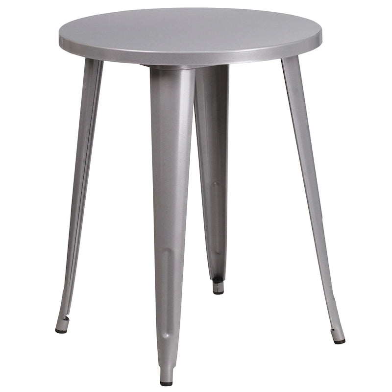 Tables et chaises de jardin en métal