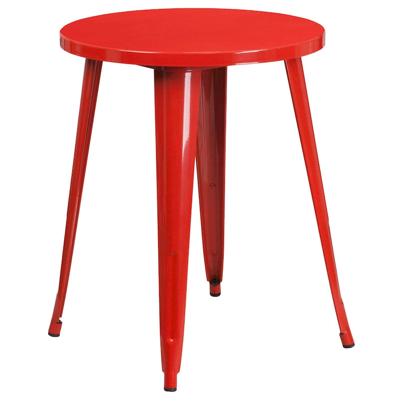 Tables et chaises de jardin en métal