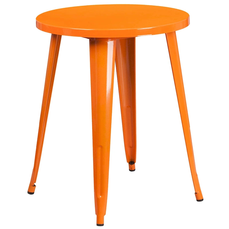 Tables et chaises de jardin en métal