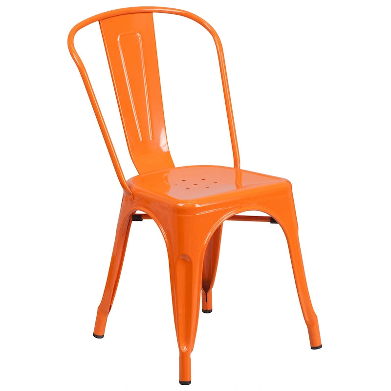 Tables et chaises de jardin en métal