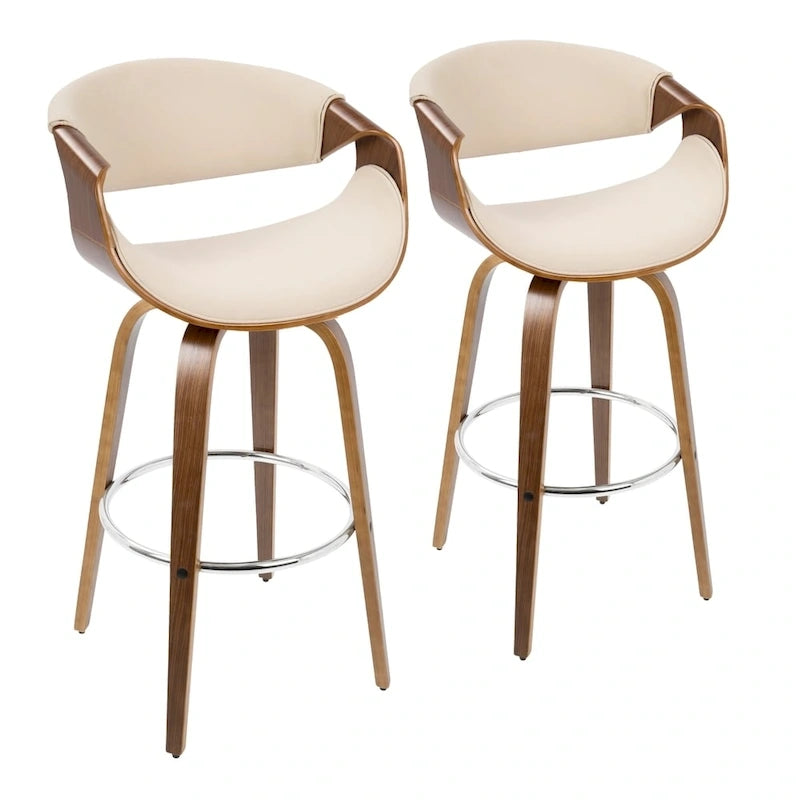 Tabourets de bar à hauteur fixe