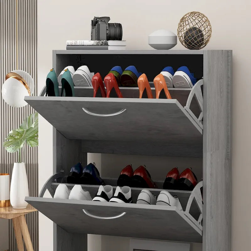 Meuble à chaussures d'entrée moderne