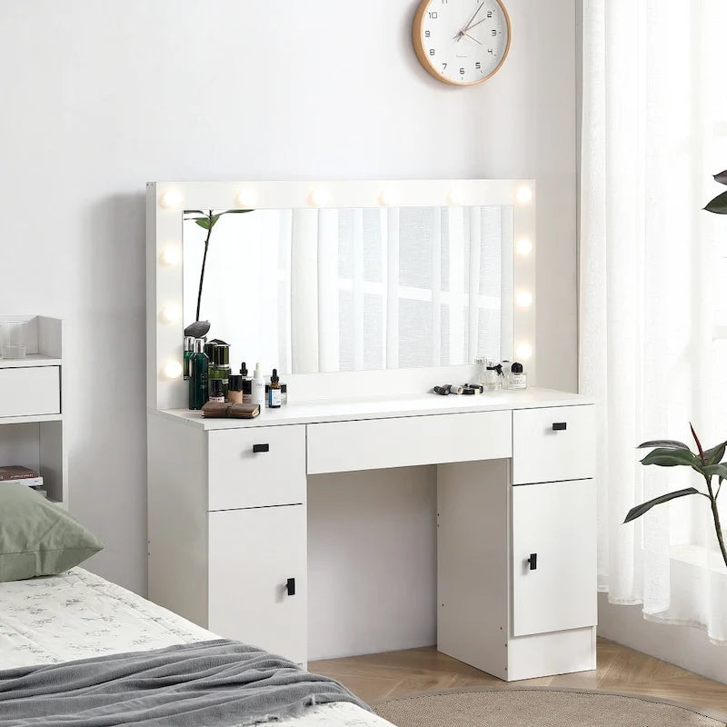 Coiffeuse dans meuble de rangement