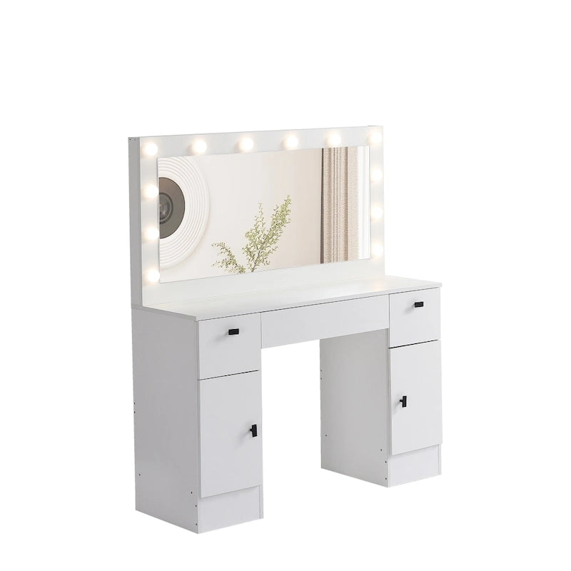 Coiffeuse dans meuble de rangement