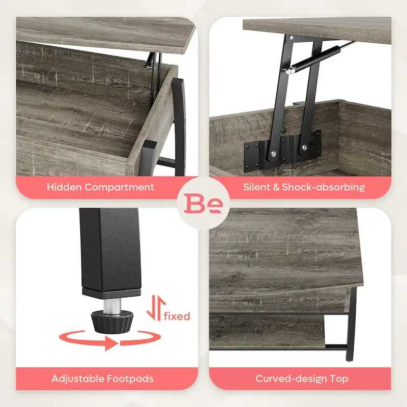 Table basse relevable