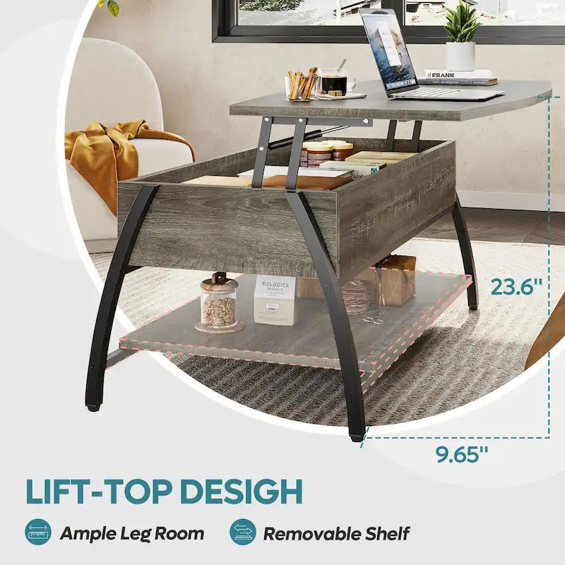 Table basse relevable