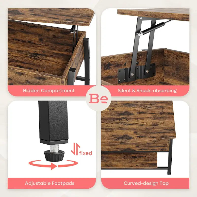 Table basse relevable