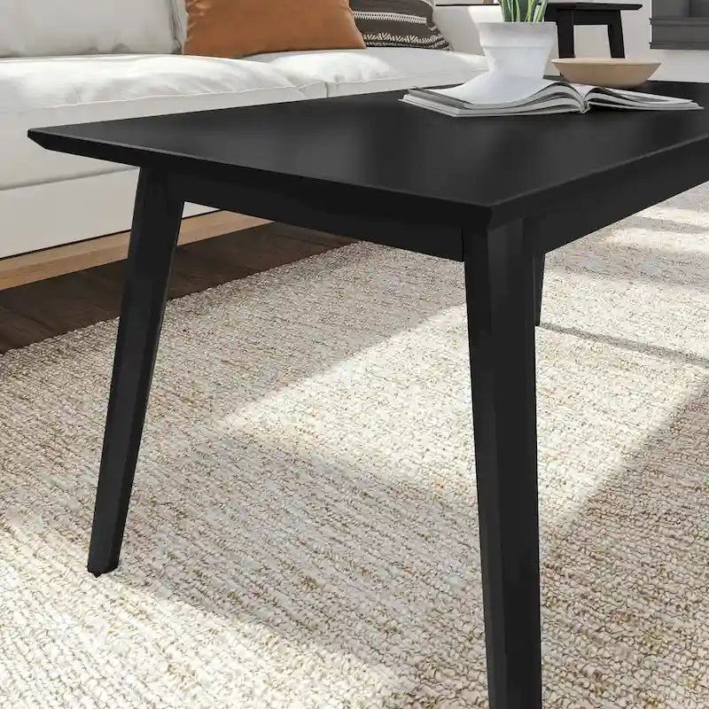 table basse rectangulaire de style médiéval