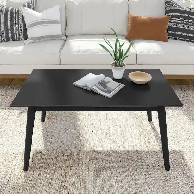 table basse rectangulaire de style médiéval
