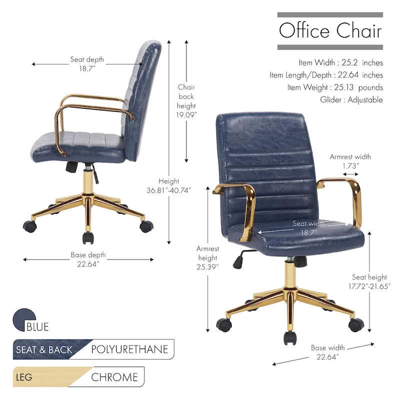 chaise de bureau pivotante