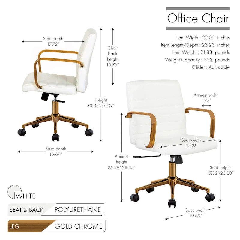 chaise de bureau pivotante