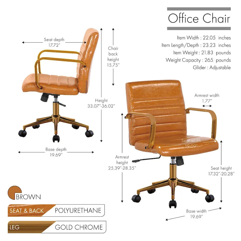 chaise de bureau pivotante