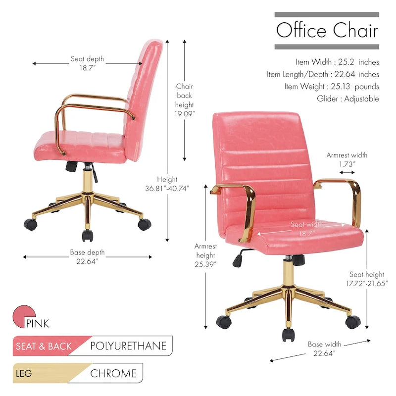 chaise de bureau pivotante