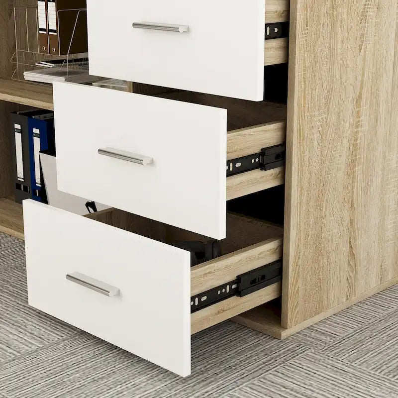 Bureau d'ordinateur d'angle