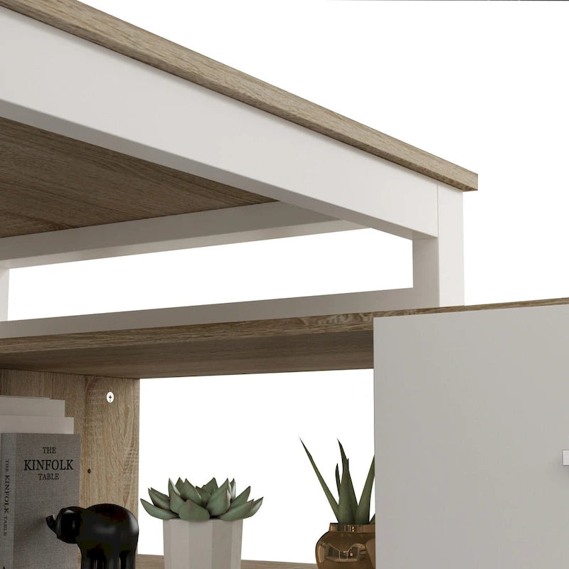 Bureau d'ordinateur d'angle