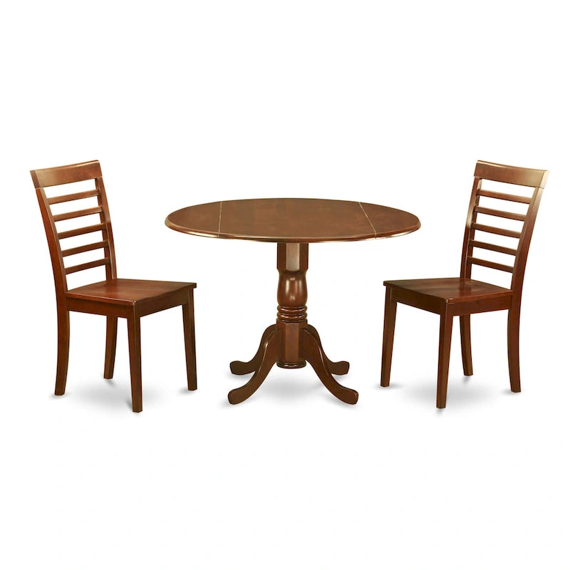 Ensemble table et chaises modernes trois pièces