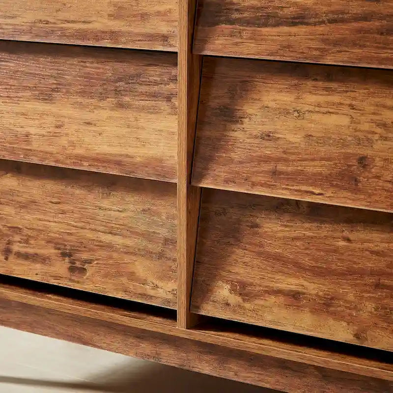 Commode moderne à six tiroirs de style médiéval