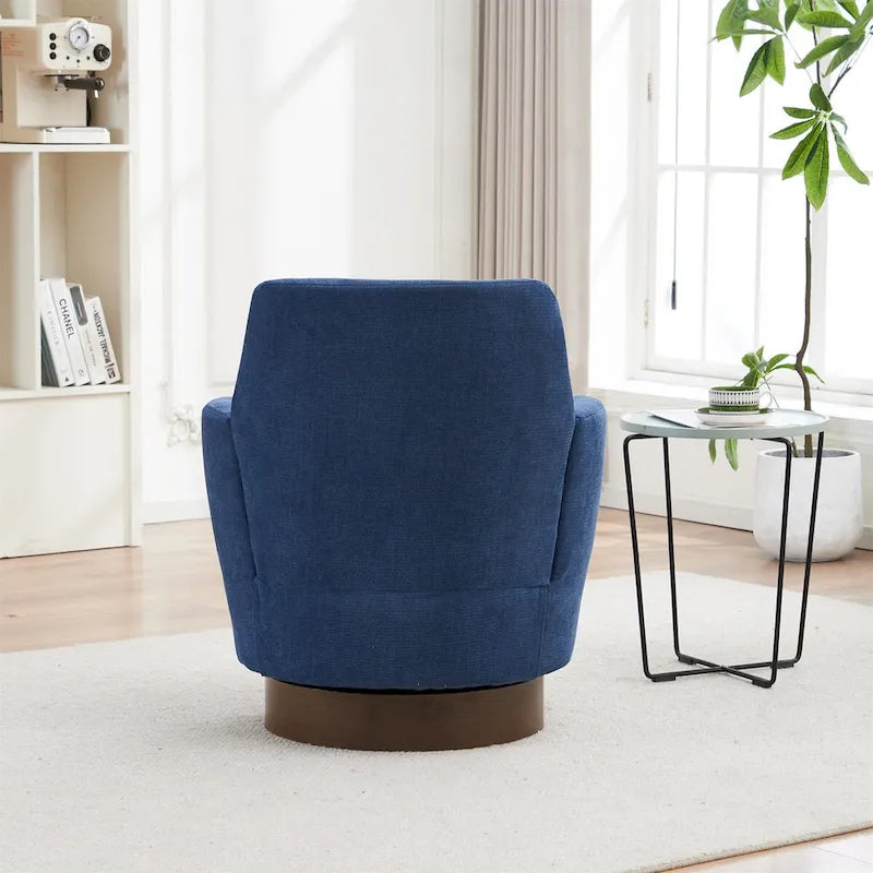 Fauteuil baquet pivotant en fibre de polyester