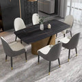 Table de salle à manger de cuisine moderne