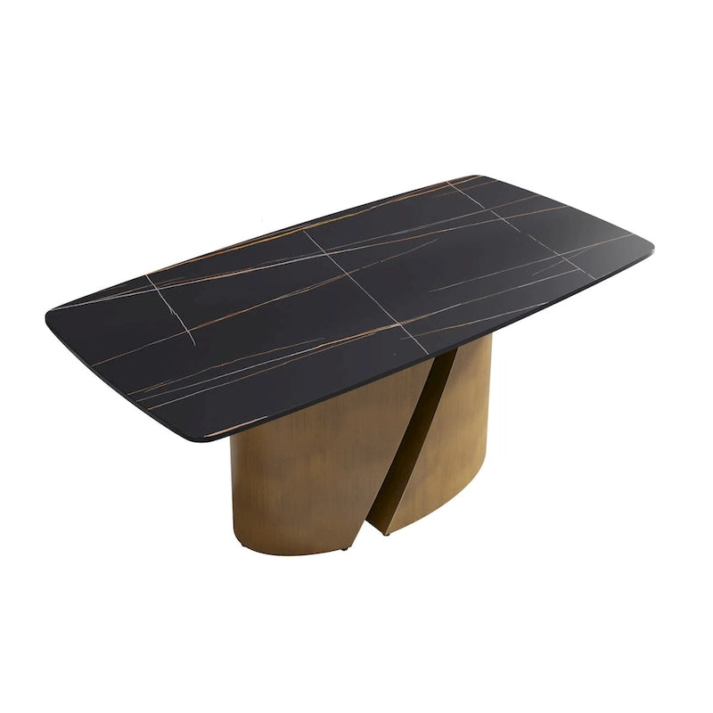 Table de salle à manger de cuisine moderne