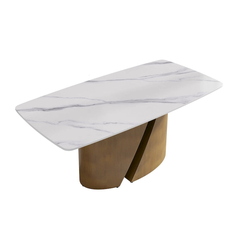 Table de salle à manger de cuisine moderne