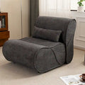 Fauteuil inclinable en velours doux