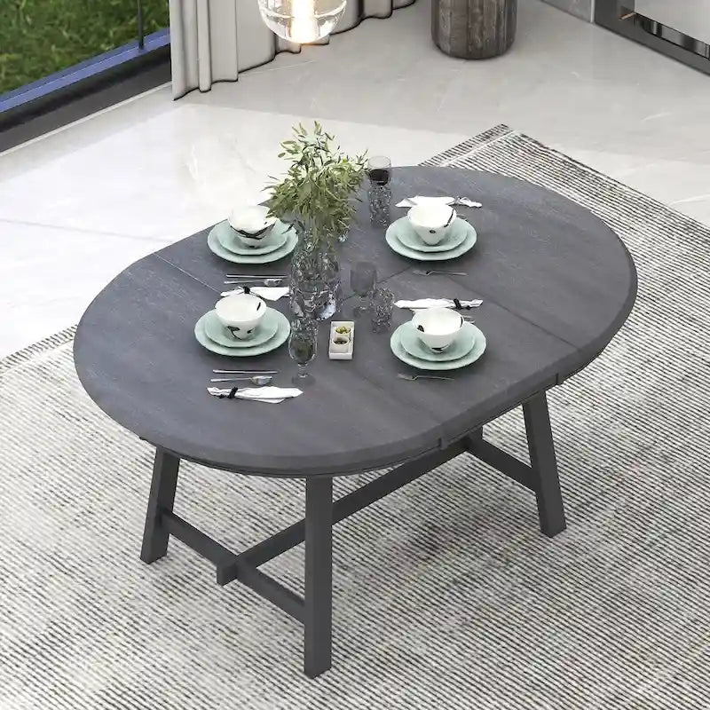 Table de salle à manger vintage en bois