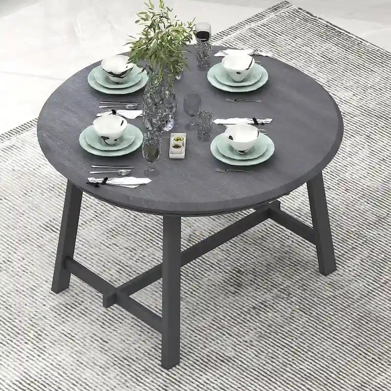 Table de salle à manger vintage en bois