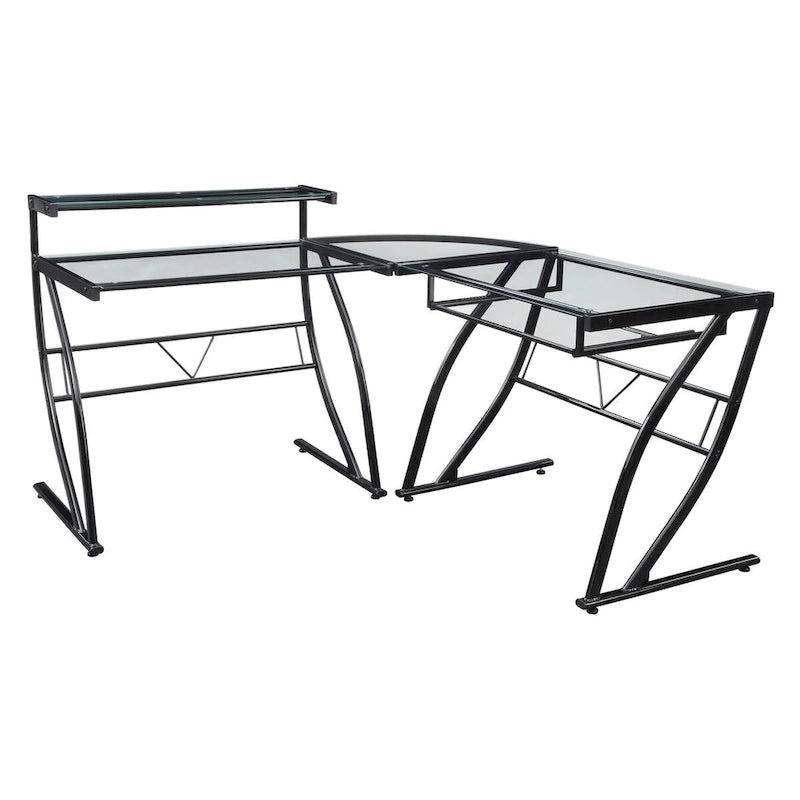 Table de jeu et de montage en L pour bureau à domicile