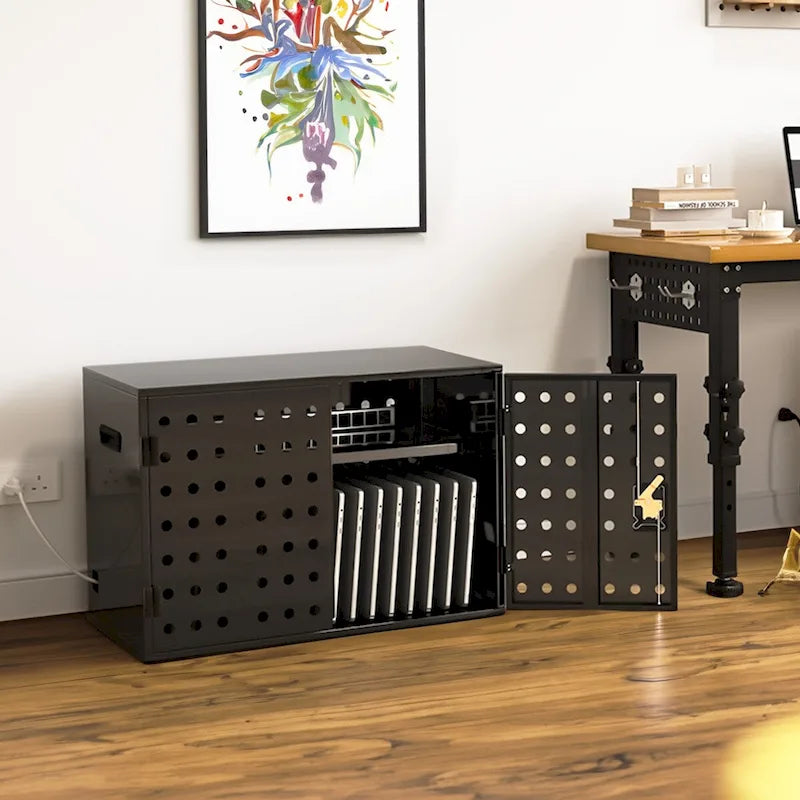 Armoire de recharge métallique
