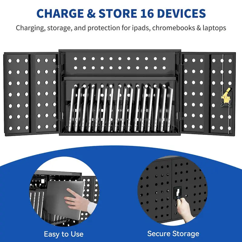 Armoire de recharge métallique