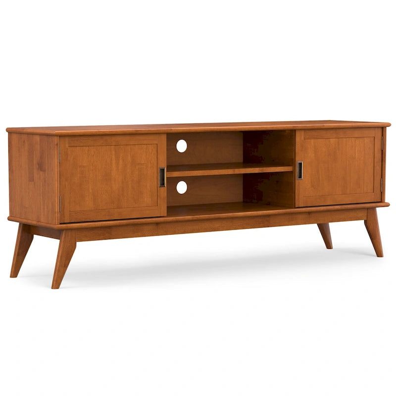 Meuble TV moderne en bois massif