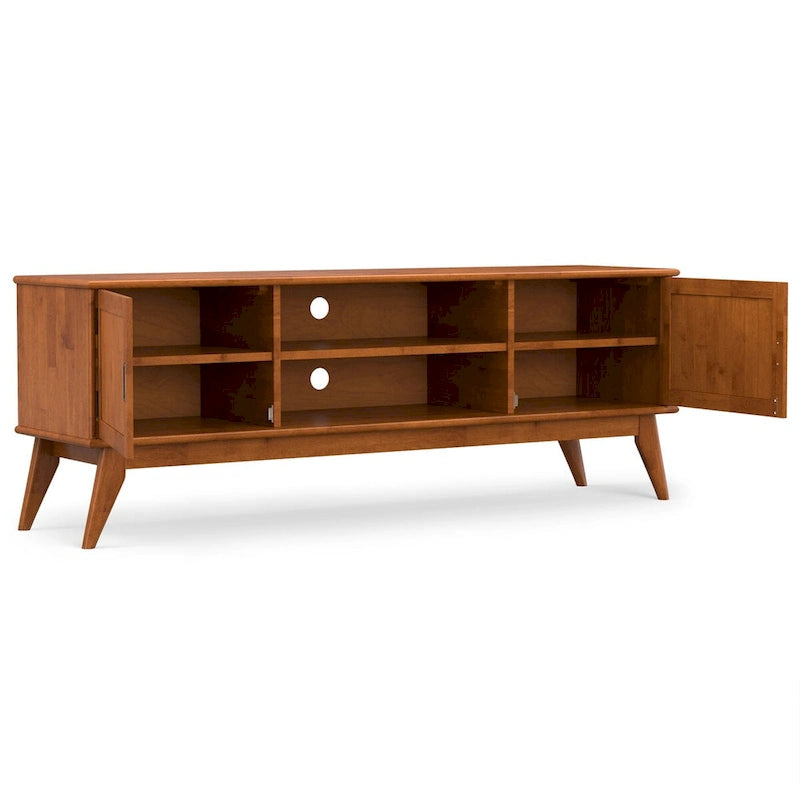 Meuble TV moderne en bois massif